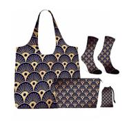4Pcs Golden Art Deco3 Gifts for Women Girls Deco Lover