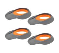4pcs Golf Putting Practice Cup Training Aid Pvc Portable for Golf Ball | Realistic Practice Experience, Supports Difficulty Levels, Garage and Office Use, 7.5x6.3x1.2 Inch