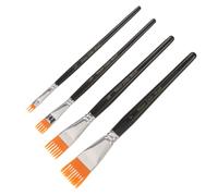 4pcs Grainer Brush Set for Artists and Beginners, Black
