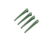 4Pcs green 7.8cm Barrettes Matte Solid Plastic Duckbill Hair Clips Hairpin No Trace Bangs Headwear Hair Accessories Women Attractive design