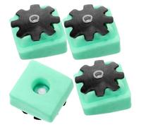 4pcs Green Plastic Scaffold Feet Covers for and Stool Protection