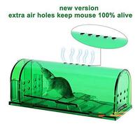 4Pcs Green Trap Mouse Trap Live Catch And Release Reusable No Kill Mousetrap