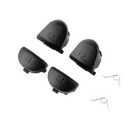 4Pcs Grey R2 R1 L2 L1 Replacement Trigger Buttons + Springs for PS4 Pro Controller JDM-040 Controllers Accessories PC Games