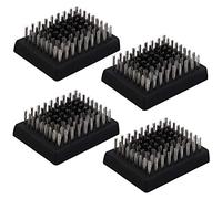 4PCS Grill Brush Replacement Heads, Wire Bristle Free Grill Cleaning Brush Replaceable Heads Fits HaSteeL Grill Brushes Only, BBQ Cleaner