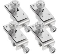 4pcs Grounding Bonding Clip Solar Power Panel Stainless Steel Clip