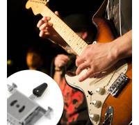 4pcs Guitar 5-Way Pickup Switch Heads, Black Plastic Switch Covers Switch Knobs Pickup Switch Tip Cap Parts for Strat Tele Guitars