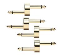 4Pcs Guitar Pedal Patches Connector Effect Pedals Convert Instrument Connector Effect Pedal Couplers Space Saving Z Type Connectors