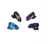 4PCS Guitar Picks Finger Pick,Acoustic Shrapnel Plectrums Guitar Picks Finger Thumb Pick Guitar Finger cot,Guitar Picks Adjustable Finger Picks,1