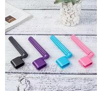 4Pcs Guitar String Winder, 2 in 1 Guitar String Tool Bridge Pin Remover Speed Peg Puller Winder Tool for Acoustic Electric Guitar Bass Ukulele, Instrument Accessories (Black, Blue, Purple, Pink)