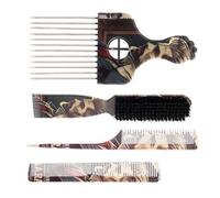 4Pcs Hair Comb Collection Afro Hair Pick Comb Hair Care Accessories For Daily Care And Work Occasion Hairstyling Needs