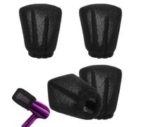4Pcs Hair Dryer Sock Diffuser Cover Universal Hair Dryer Hot Cap Portable Sponge Blow Dryer Diffuser Cover Curly Hair Mitten Diffuser with Elastic Band for Home Travel Hotel Hairstyling Accessories