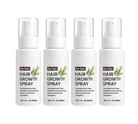 4PCS Hair Growth Spray With Natural Rosemary, 60ml Regrowth Conditioner, Thickening Moisturizer Conditioner Spray For Women Men, Enriching Growth Seru For All Hair Types