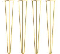 4Pcs Hairpin Table Legs 3 Rods furniture Legs for Sofas