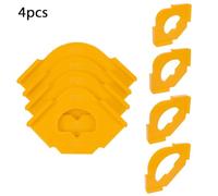 4PCS Half Fillet Positioner Rounded Corners Radius Jig Router Bit Template Template Corner Tool Locator For Woodworking