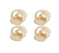 4PCS Hammer Toe Straightener, Hammer Toe Corrector for Women & Men, Broken Toe Wraps, Toe Straighteners for Bent Toes, Toes Splint Relief for Broken Toe Support, Correcting, Crooked & Overlapping Toes