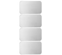 4pcs Hamster Cooling Mat Aluminium Summer Cold Plate for Rabbits