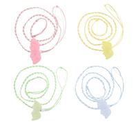 4pcs Hamster Vest Harness Leash with Angel Wings for Small Pets | Nylon and Cloth Build, Adjustable Straps, Daily Use and PET Training, Reduces Neck Strain