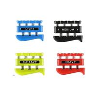 4Pcs Hand Grip Exerciser Finger Strengthener Adjustable Grip Workout Equipment for Musicians and Rock Climbing