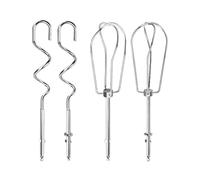 4Pcs Hand Mixer Attachments,Compatible for Cuisinart, Stainless Steel Hand Mixer Beaters Mixer Attachments, Hand Mixer Beaters Convenient