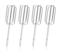 4pcs Hand Mixer Beaters Attachments, Stainless Steel Hand Mixer Replacement Beaters Electric Mixer Parts for Hamilton Beach Hand Mixer 62682RZ 62692 62695V 64699