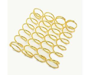 4pcs Hard Steel 2.9mm 130mm Springs Gold for Arrma 1/5 Kraton Outcast 8s ARA330573