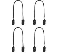 4Pcs Hat Retainer Clips, Windproof Fishing Caps Straps Retainer Keeper ffor Golfing Fishing Boating Sailing Glasses Chain Neck Strap Anti-Lost Tool Easy to Remove