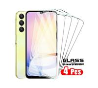 (4pcs HD, For Samsung A15 5G) 4pcs Tempered Glass for Samsung A25 A15 A05S A54 A34 A24 A04S A73 A53 A33 5G A13 4G on Galaxy Screen Protectors Protective Film