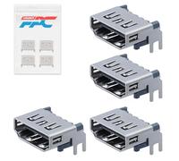 4pcs HDMI Display Port Socket Interface Connector Replacement, Compatible with Sony Playstation 5 (PS5)