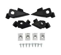 4PCS Headlight Repair Kit Bracket Mount Holder Clips Left and Right Side For VW Polo 2009-2021 6R0998225 6R0998226