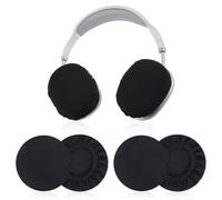 4Pcs Headphone Ear Covers, Reusable Headset Ear Cushions Washable Stretchable Earpad Cover Protectors for Gym Training Aviation Racing Gaming Over the Ears Headphones