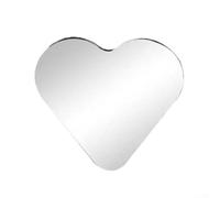 4Pcs Heart Shaped Blind Spot Mirrors for Improved View and Safety, Quick Installation for Most Car Models