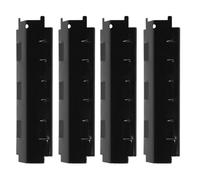 4Pcs Heat Plate Shield Stainless Steel Gas Grill Heat Plate Barbecue For Grill Charbroil Oven Replacement Parts 4 Pcs Oven Repl