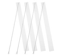 4pcs Heat Seal Strips Sealer Replacement Parts | 250mm Aluminum Strip, Precision Temperature Control, High Temperature Stability, for Packaging Transport