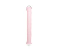 4PCS Heatless Curling Rods, Heatless Blowout Rods with Satin Silk Head Hair Scarf - No Heat Hair Rollers for All Hair Types - DIY Overnight Blowout Rods (Pink, One Size)