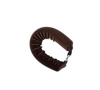 4PCS Heatless Curling Rods, Heatless Blowout Rods with Satin Silk Head Hair Scarf - No Heat Hair Rollers for All Hair Types - DIY Overnight Blowout Rods (Brown, One Size)