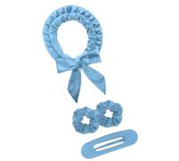 4PCS Heatless Fabric Hair Curlers Set Safe Overnight Curling Solution for Shining Hairstyle Portable Styling Accessories Heatless Curling Rod Set