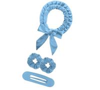 4PCS Heatless Fabric Hair Curlers Set Safe Overnight Curling Solution for Shining Hairstyle Portable Styling Accessories Heatless Curling Rod Set