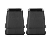 4Pcs Heavy Duty Bed Chair Risers Leg Lift Stand