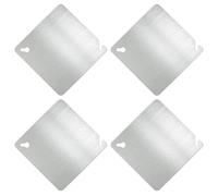 4pcs Heavy Duty Metal Junctions Box Covers Plates 4 Inch Square Flat Blanking Electrical Box Covers Set For Secure Enclosures Home Circuit Repair Plate