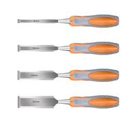 4Pcs Heavy Duty Woodworking Flat Gouge Woodworking Plane Carving Cutter Accessories Carving