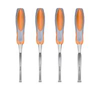 4Pcs Heavy Duty Woodworking Flat Gouge Woodworking Plane Carving Cutter Accessories Carving
