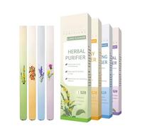 4PCS Herbal Diffuser Pen,Dual-Action Herbal Purifier Pens for Sleep Support, Resting Relaxation and Oral Air Freshening, Natural Energy Boost and Quitting Bad Habit