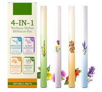 4PCS Herbal Diffuser Pen, Flavoured Air Inhaler, Breathing Aid & Oral Freshening