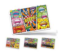 4PCS Hero Credit Card Skin Set, Waterproof Debit Card Sticker Game Machine Theme Bank Card Sticker Skins