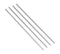 4Pcs Hex Shaft 5mm Stainless Steel Drive Shaft Accessories, High Hardness Wearproof Antislip Hexagonal Shaft Rod, for Intelligent Robots Lathe Equipment and Engineering,