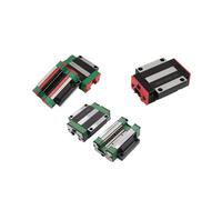 4PCS HGW20CC HGW15CC flang slider block match use HGR20 linear guide for linear rail CNC diy parts(4PC HGW20CC)