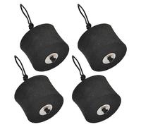 4Pcs High Elasticity Foam Scupper Plugs Drain Hole Stopper Bung For Kayak Canoes Kayak Scupper Plugs Set With Lanyard Stopper