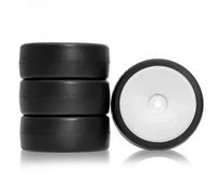 4Pcs High Grip Hot Melt Tire Set 65mm For 1/10 RC For Racing Car