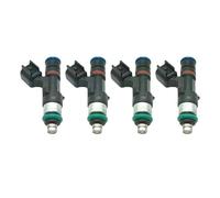 4Pcs High Quality Fuel Injectors 2007-2008 Compatible For GMC Acadia Compatible For Saturn Outlook 3.6L V6 0280158154 12602223 Car Accessories