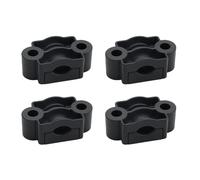 4Pcs High Strength Nylon Fixation Cable Clamps Single Cores Highly Voltages Cabinet Wire for Secure Wire Management Branch Line Card